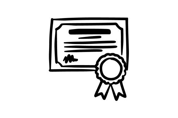 Diploma Outline Graphics and Illustrations for Sellers