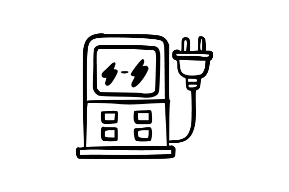 Electric Vehicle Charging Point Graphics and Illustrations Review