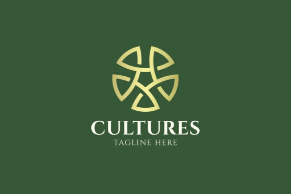 Geometric Circle Beauty Culture Logo: Graphics and Logos Review