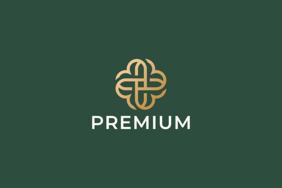Linear Geometric Logo Simply Premium