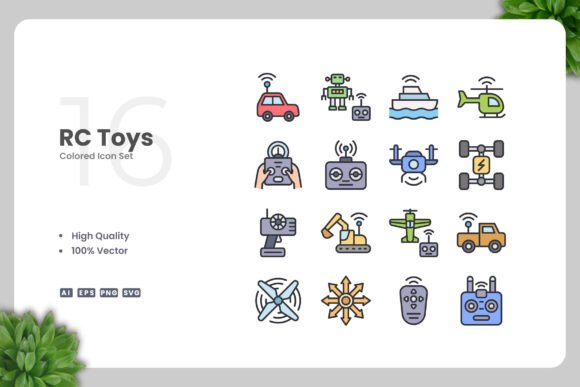 RC Toys Colored Icons: A Designer’s Review of Playful Graphics