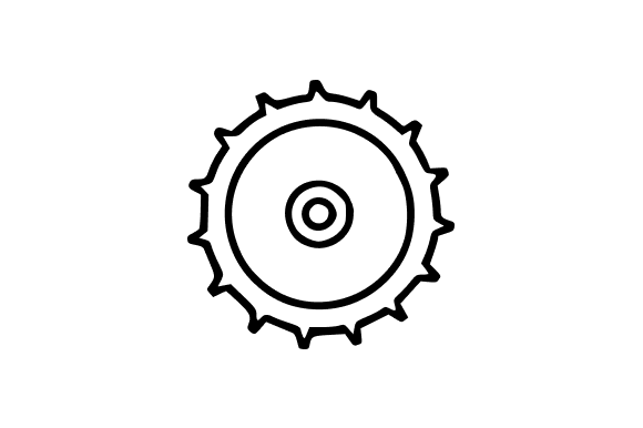 Review: Sketch of a Circular Saw Blade Line Art