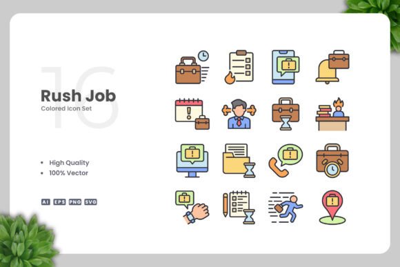 Rush Job Colored Icons: A Designer’s Review for Embroidery Projects