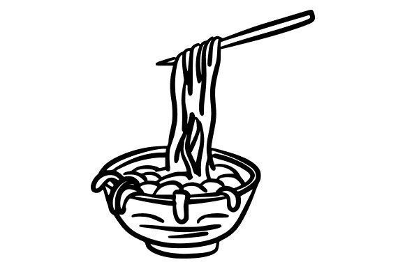 Whimsical Noodle Illustration Graphics Review