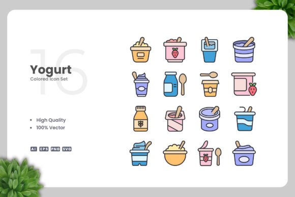 Yogurt Colored Icons: A Practical Review for Digital Sellers